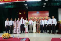 Chi bộ trường Trung cấp nghề và Đào tào Cán bộ HTX miền Nam tổ chức lễ kết nạp Đảng viên mới